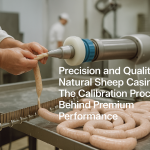 Precision and Quality in Natural Sheep Casings: The Calibration Process Behind Premium Performance