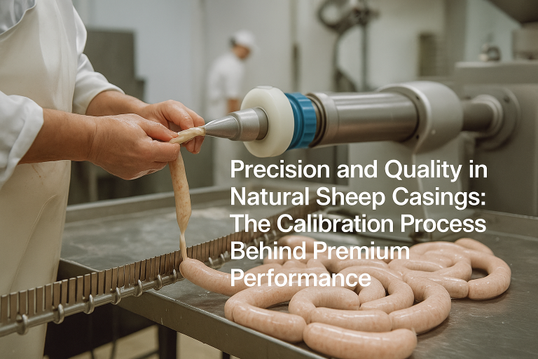 Precision and Quality in Natural Sheep Casings: The Calibration Process Behind Premium Performance