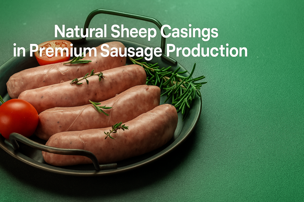 Natural Sheep Casings in Premium Sausage Production